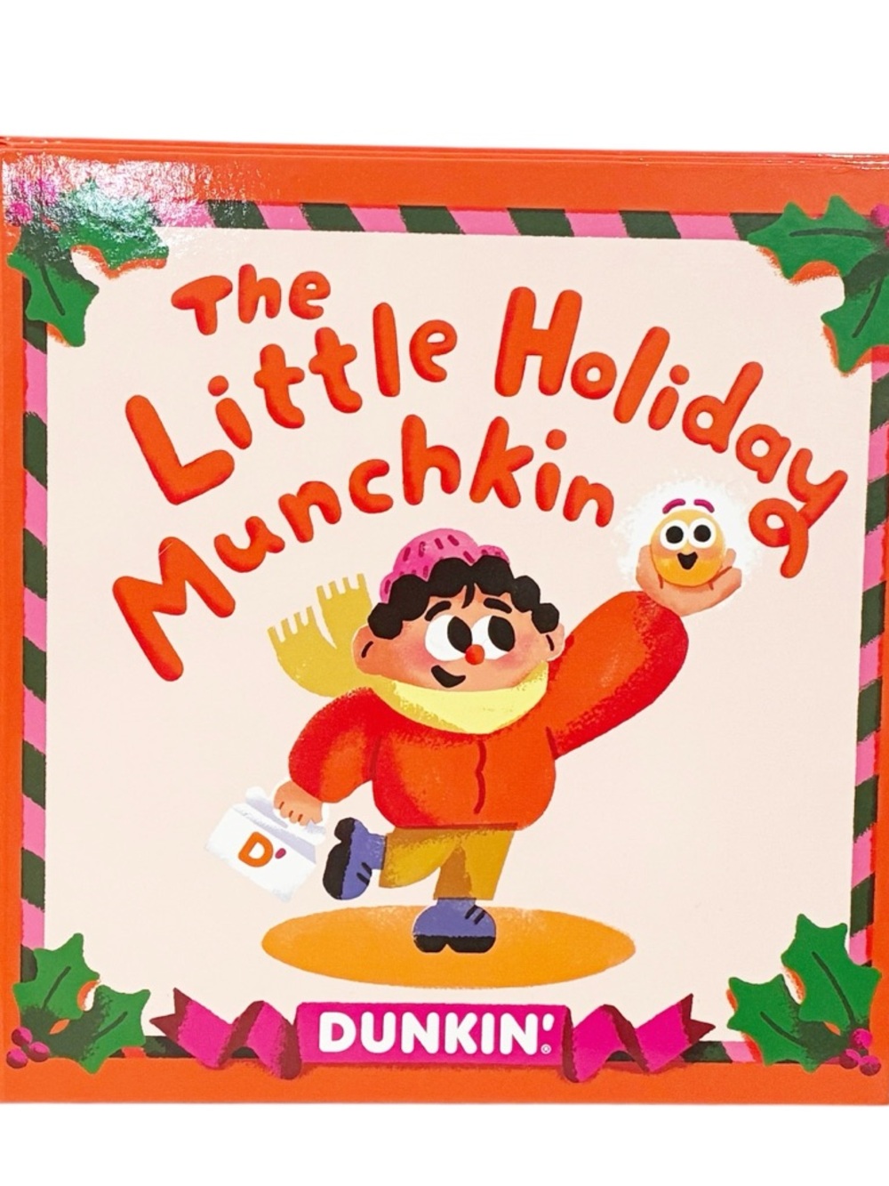 2025 DUNKIN' DONUTS THE LITTLE HOLIDAY MUNCHKIN BOOK LIMITED EDITION NEW